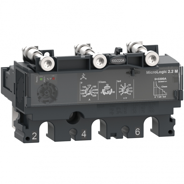 TRIP UNIT NSX160 AC 3P3D 150A 2.2M - C1632M150 - SCHNEIDER ELECTRIC