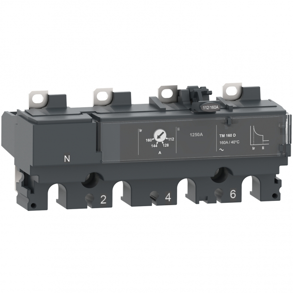 NSX160  AC 4P3D 125A TMD - C166TM125 - SCHNEIDER ELECTRIC