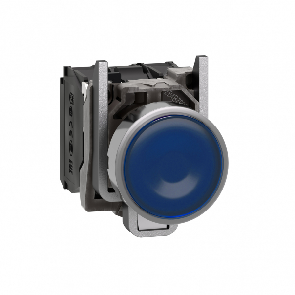 PODŚ.PRZYC.KR.LED NO+NZ 230-240V NIEB. - XB4BW36M5 - SCHNEIDER ELECTRIC