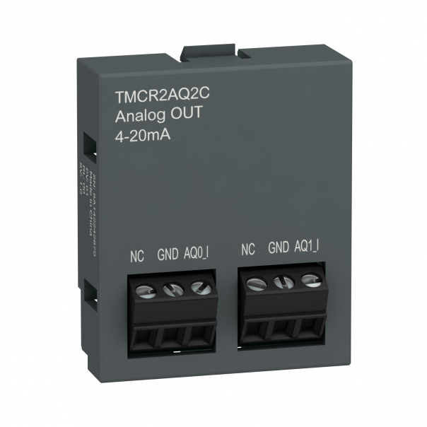 Moduł rozszerzeń 2 WY ANA prądowe - TMCR2AQ2C - SCHNEIDER ELECTRIC