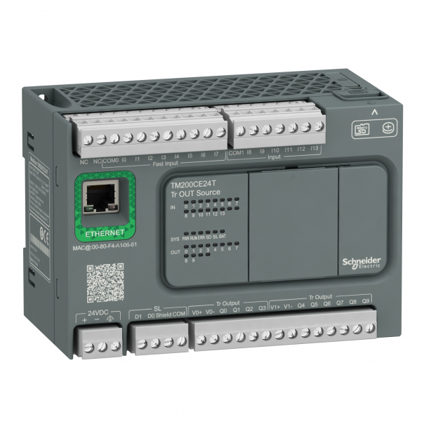 Sterownik M200 24I/O DC24 1 Eth - TM200CE24T - SCHNEIDER ELECTRIC