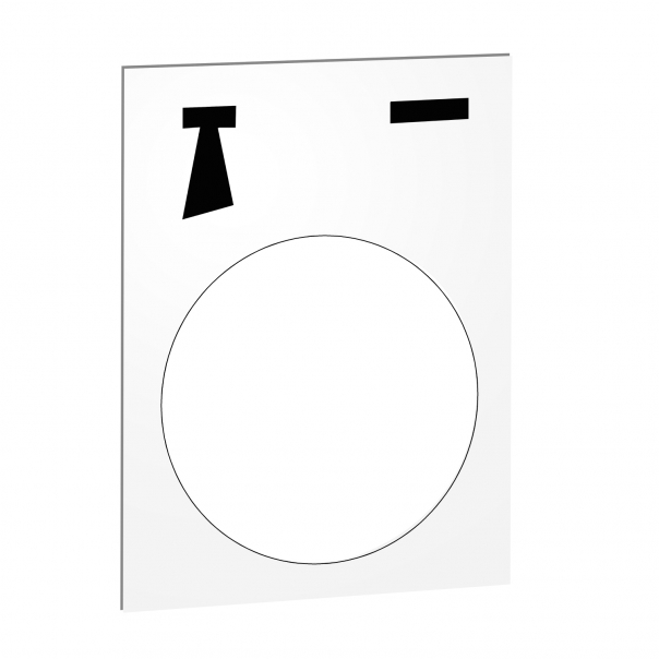 ETYKIETA DO KASETY STER.-START-KLAKSON - ZB2BY4935 - SCHNEIDER ELECTRIC