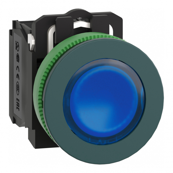 PŁASKI NIEB. NAKŁ PRZYCISK LED 230 1NONC - XB5FW36M5 - SCHNEIDER ELECTRIC