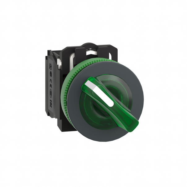PŁASKI ZIELONY PRZEŁPIÓ 2POZ  230 1NO1NC - XB5FK123M5 - SCHNEIDER ELECTRIC