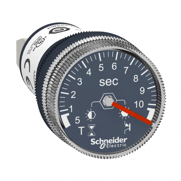 TIMER NA PANEL 0,5s do 10s, 24 VDC - XB5DTB22 - SCHNEIDER ELECTRIC