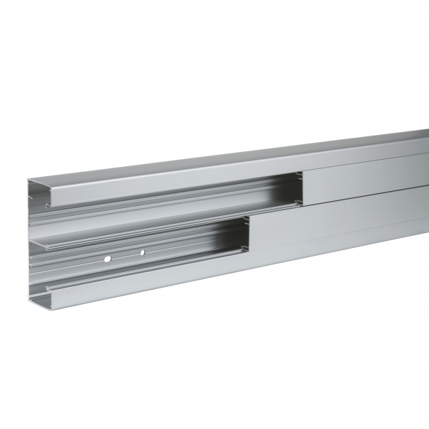 Kanał inst., 2-prz. 140x55 alu dł. 2x1m - ISM10350 - SCHNEIDER ELECTRIC