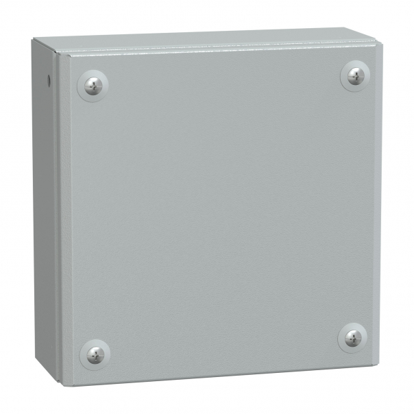 Puszka metalowa 200x200x80 - NSYSBM20208 - SCHNEIDER ELECTRIC