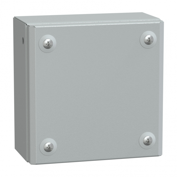 Puszka metalowa 150x150x80 - NSYSBM15158 - SCHNEIDER ELECTRIC