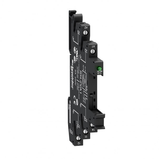 GNIAZDO SR, 230 AC/DC DO PRZEK. 60 VDC - RSLZVA4 - SCHNEIDER ELECTRIC