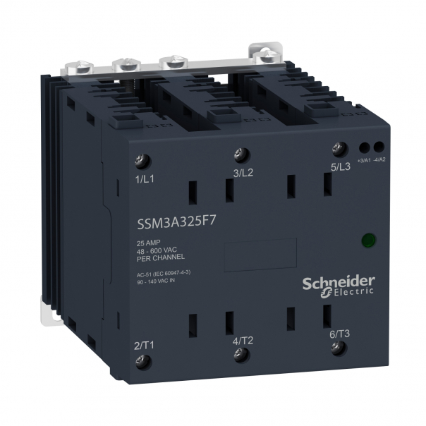 PRZEKAŹNIK 3 FAZ SSR 25A - SSM3A325P7 - SCHNEIDER ELECTRIC