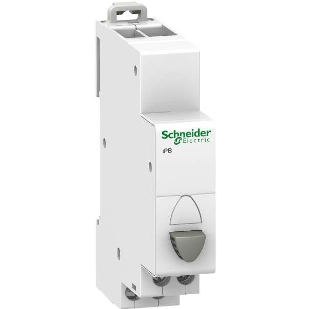 Przycisk poj iPB-20-01 20A 1NC szary - A9E18030 - SCHNEIDER ELECTRIC