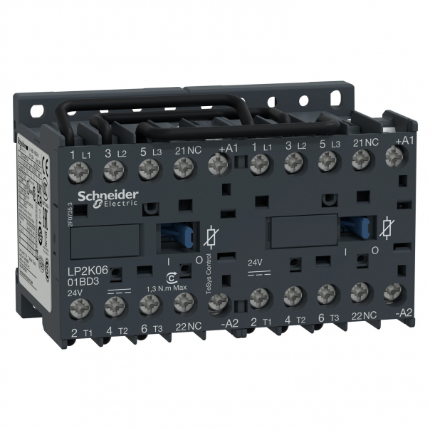STYCZ.NAW.3BIEGUN.K AC3-6A;24VDC SP1NZ - LP2K0601BD3 - SCHNEIDER ELECTRIC
