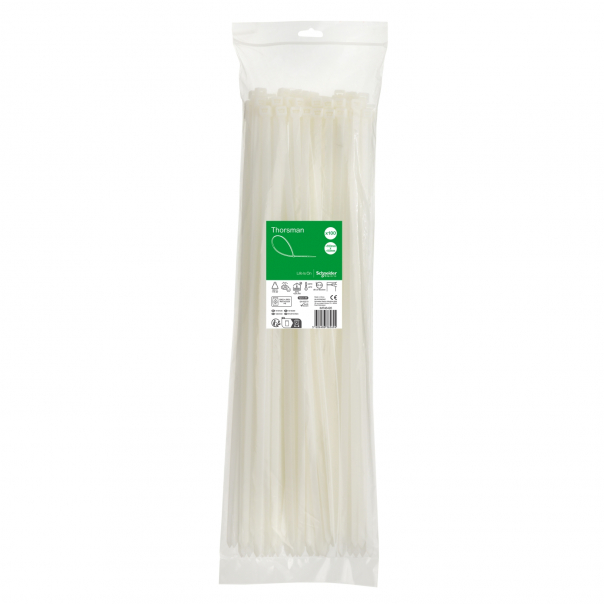 Opaska kabl. 550x8.8mm (100szt.) biała - IMT46426 - SCHNEIDER ELECTRIC