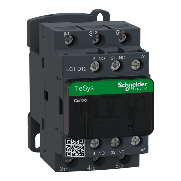 STYCZ.D 3P AC3-12A,NZ+NO,220V 50/60HZ - LC1D12M7 - SCHNEIDER ELECTRIC