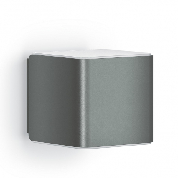 Oprawa ścienna, kinkiet z czujnikiem ruchu i zmierzchu, bluetooth L 840 LED iHF antracyt  9,5W / 305 lm / tworzywo sztuczne / 3000K - ST055530 - STEINEL