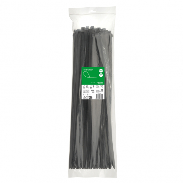Opaska kabl. 550x8.8mm (100szt.) czarna - IMT46427 - SCHNEIDER ELECTRIC