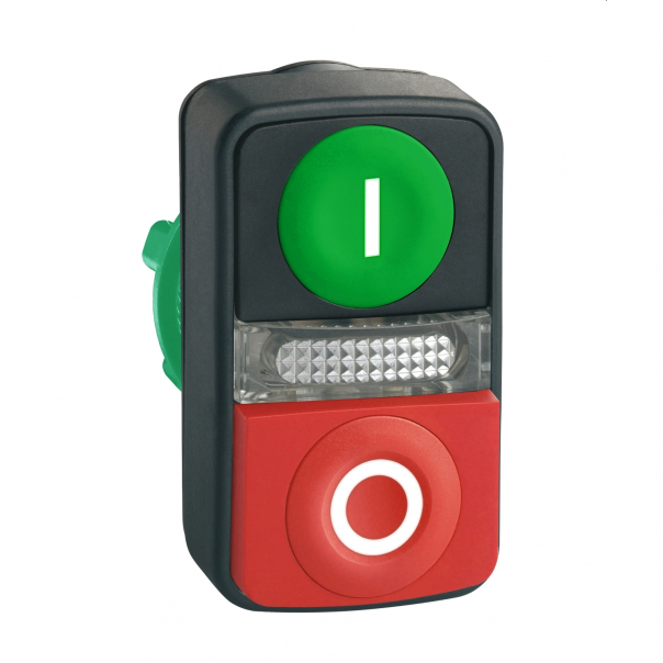 PRZYCISK DWUKLAWISZOWY IP 66 - ZB5AW7L3741 - SCHNEIDER ELECTRIC