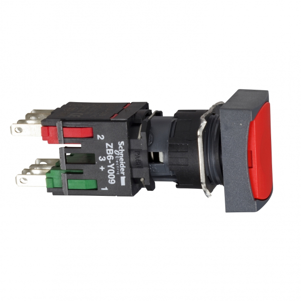 PRZYC.SAMOCZ.POWR.KR.PRKĄT NO+NZ CZER. - XB6DA45B - SCHNEIDER ELECTRIC
