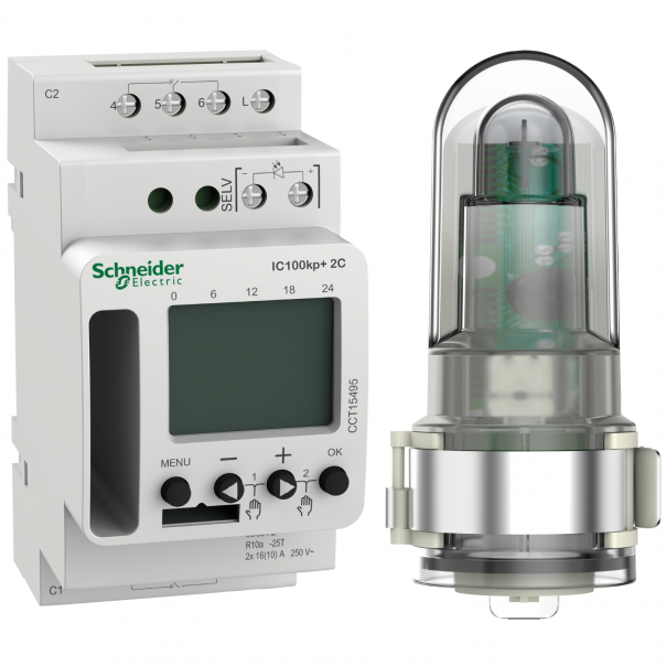 Cyfr łącznik zmierzch IC100kp+SMART, 2C - CCT15495 - SCHNEIDER ELECTRIC