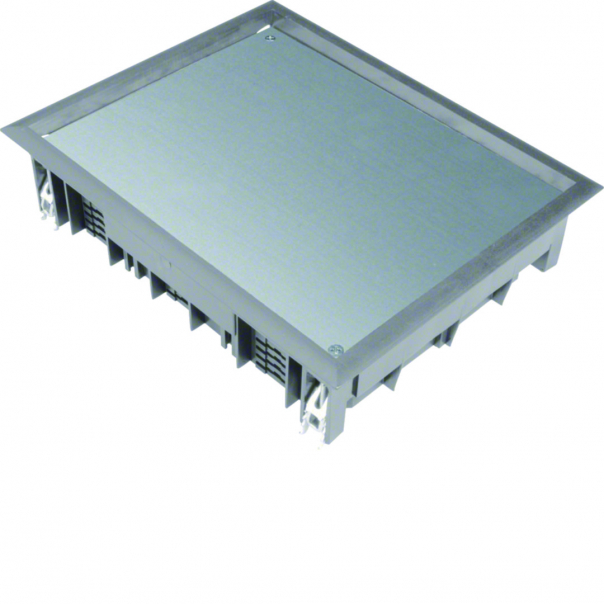 tehalit.VE-EE Pokrywa pełna VDE09 200x253 wykładzina 12mm PA stalowy - VDE09127011 - HAGER