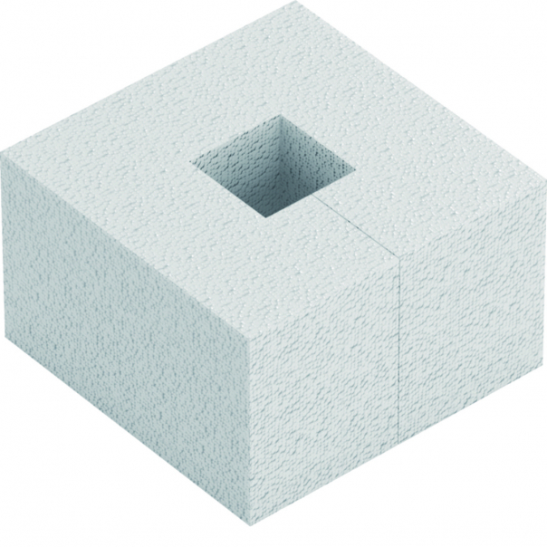 tehalit.UK System szalunkowy element VQ16 320x320mm H=200mm styropian - SEVQ16200 - HAGER