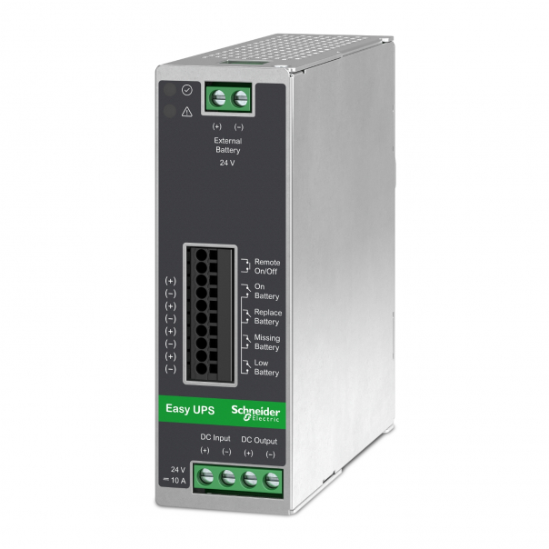 Easy-UPS 480W, 24VDC in/out, montaż DIN - BVS480XDPDR - SCHNEIDER ELECTRIC