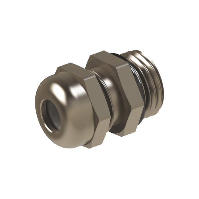 Dławnica kablowa, mini, PG7, 3-6mm, mosiądz, IP68 - MBM1MI07E1 - MOREK