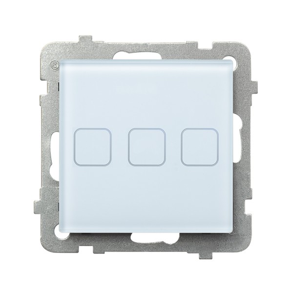 Łącznik dotykowy potrójny z podświetleniem ŁPD-13RS/m/31 - ŁPD-13RS/m/31 - OSPEL