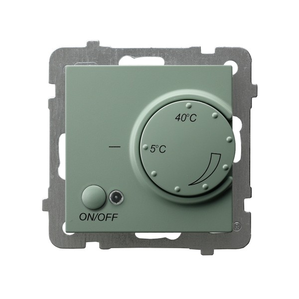 Regulator temperatury z czujnikiem podpodłogowym ZIELONY MAT - RTP-1G/m/84 - OSPEL