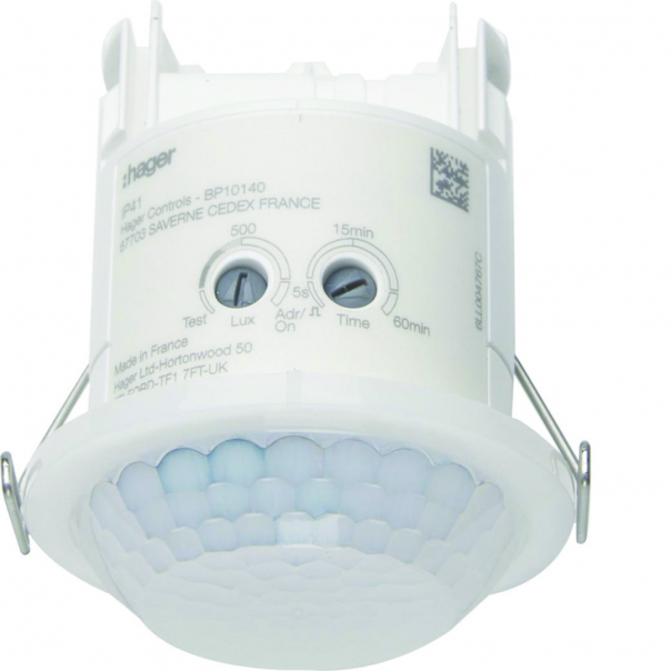 KNX e/s Czujnik ruchu KNX 360&deg; p/t detekcja O10m - TXD501 - HAGER