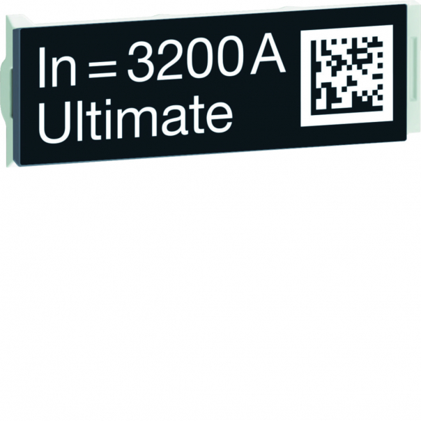 ACB HW4 Wtyczka z oznaczeniem znamionowym wyłącznika 3200A Ultimate - HWW732HSA - HAGER