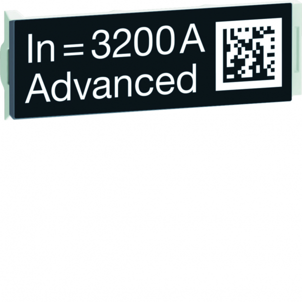 ACB HW4 Wtyczka z oznaczeniem znamionowym wyłącznika 3200A Advanced - HWW712H - HAGER