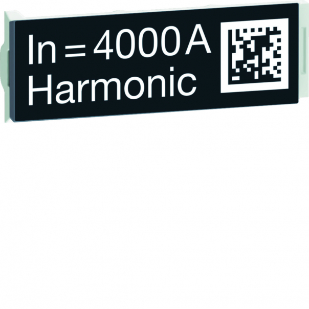 ACB HW4 Wtyczka z oznaczeniem znamionowym wyłącznika 4000A Harmonic - HWW693H - HAGER