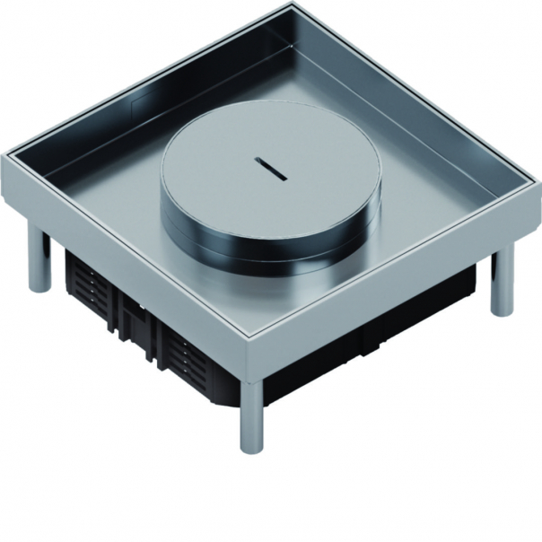 tehalit.VE-EE Pokrywa tubus IP54 5kN EKQ06 200x200 25mm stal nierdzewna - EKQ060TM25 - HAGER