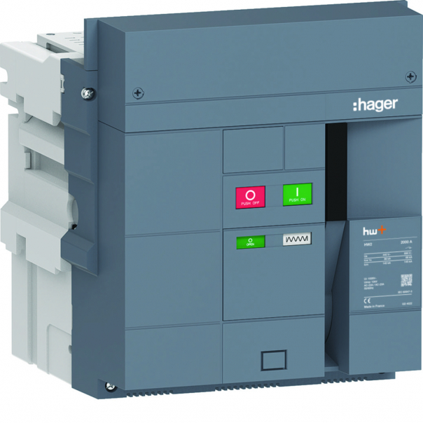 ACB HW2 2000A 3P Rozłącznik powietrzny wysuwny - HW2W320DS - HAGER