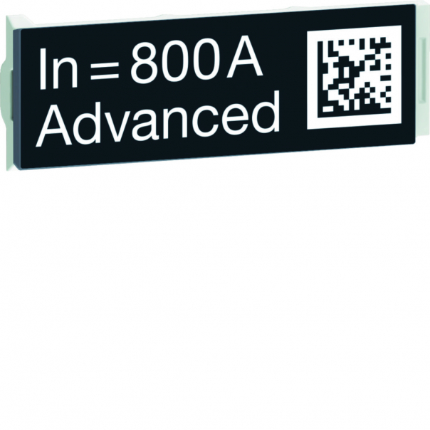 ACB HW2/4 Wtyczka z oznaczeniem zn.wyłącznika 800A Advanced dostarczana luzem - HWW706HSA - HAGER