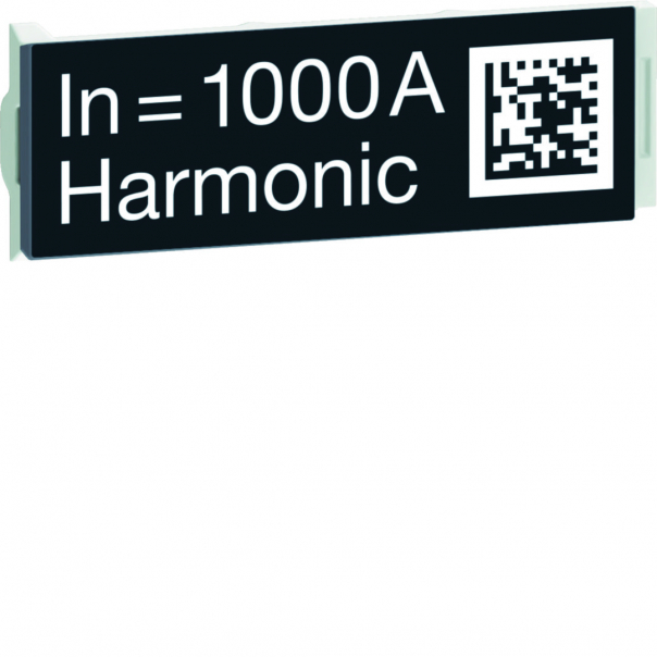 ACB HW2/4 Wtyczka z oznaczeniem zn.wyłącznika 1000A Harmonic dostarczana luzem - HWW687HSA - HAGER