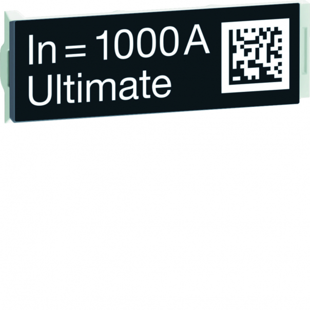 ACB HW2/4 Wtyczka z oznaczeniem zn.wyłącznika 1000A Ultimate dostarczana luzem - HWW727HSA - HAGER