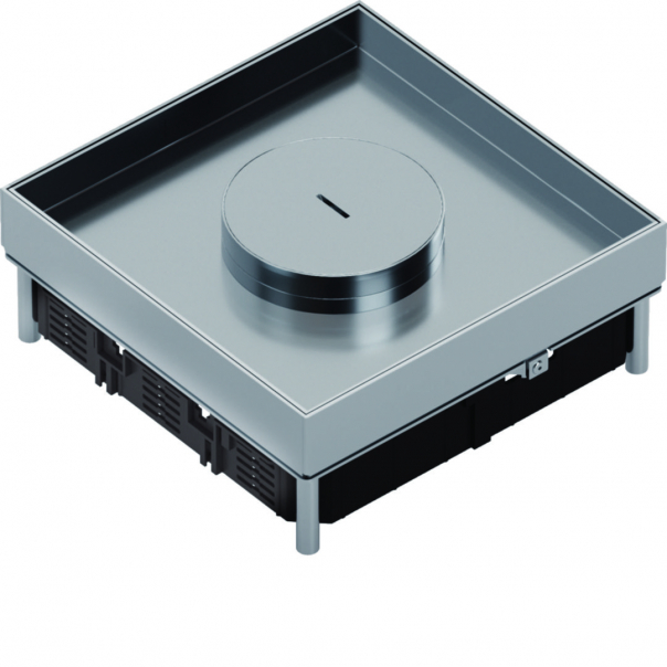 tehalit.VE-EE Pokrywa tubus IP54 20kN EKSQ12 244X244 25mm stal nierdzewna - EKSQ120TM25 - HAGER
