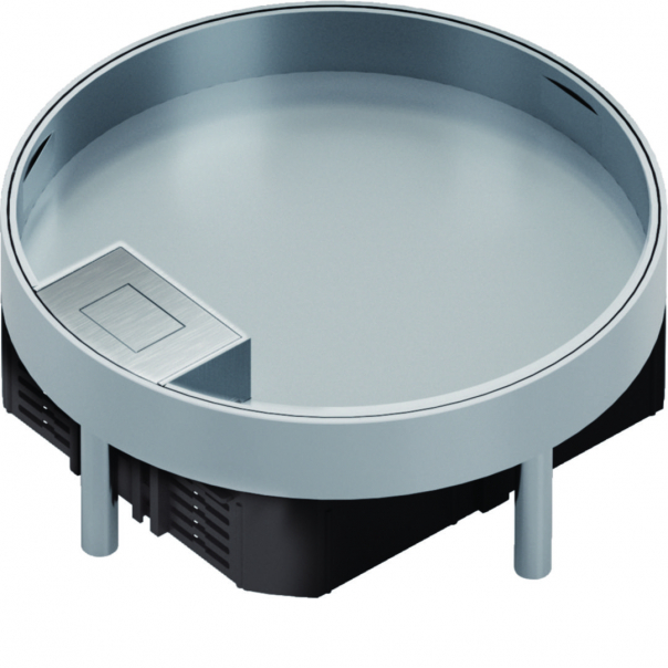 tehalit.VE-EE Pokrywa uchylna IP30 5kN EKR06 fi215 25mm stal nierdzewna - EKR060LE25 - HAGER