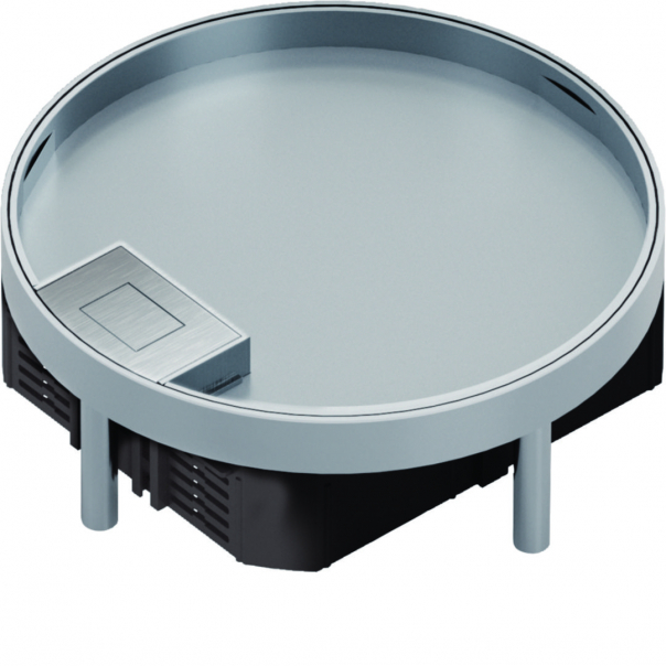 tehalit.VE-EE Pokrywa uchylna IP30 5kN EKR06 fi215 15mm stal nierdzewna - EKR060LE15 - HAGER