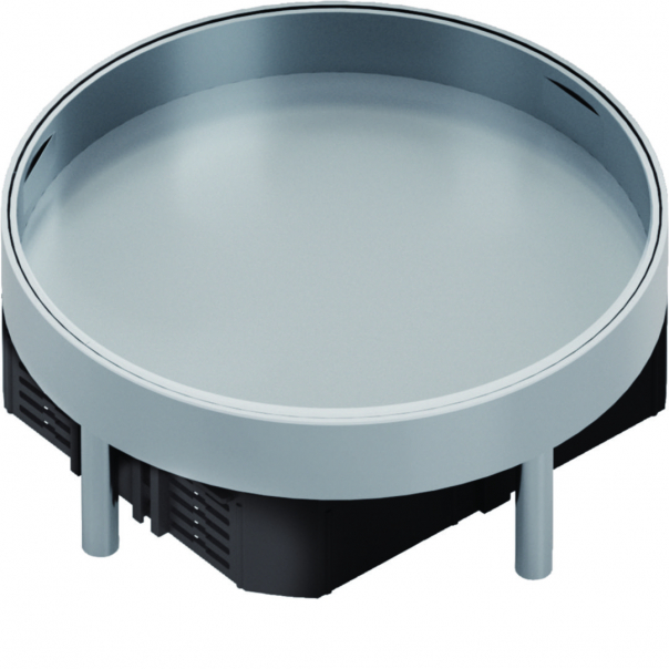 tehalit.VE-EE Pokrywa pełna IP54 5kN EKR06 fi215 25mm stal nierdzewna - EKR060BL25 - HAGER