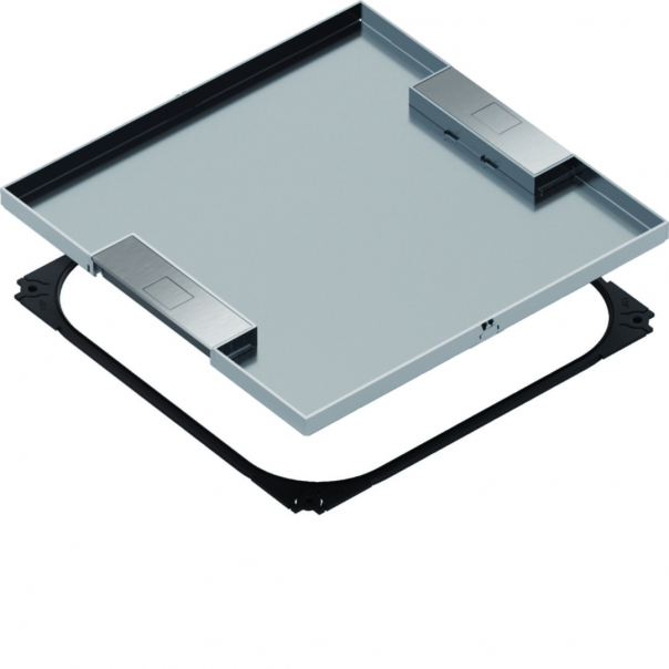 tehalit.VE-EE Pokrywa uchylna do bazy IP30 5kN Q16 320x320 15mm stal nierdzewna - EKQ162LE15 - HAGER