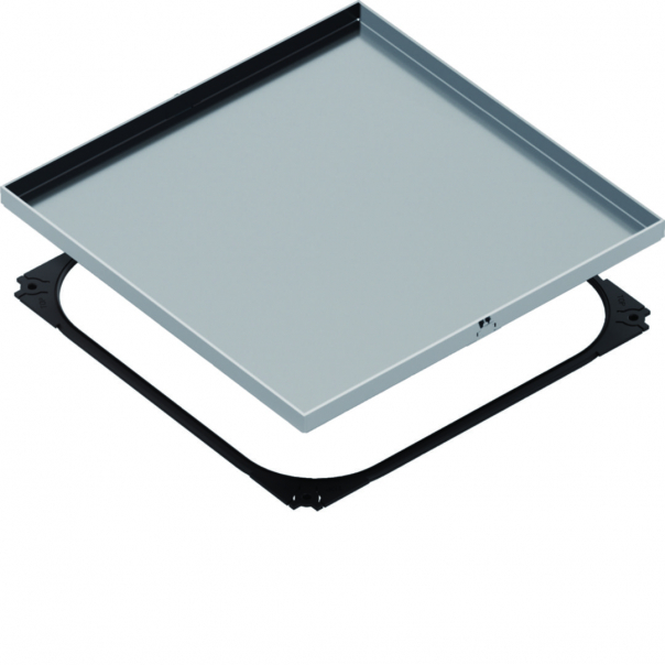 tehalit.VE-EE Pokrywa pełna do bazy IP54 5kN Q16 320x320 15mm stal nierdzewna - EKQ162BL15 - HAGER