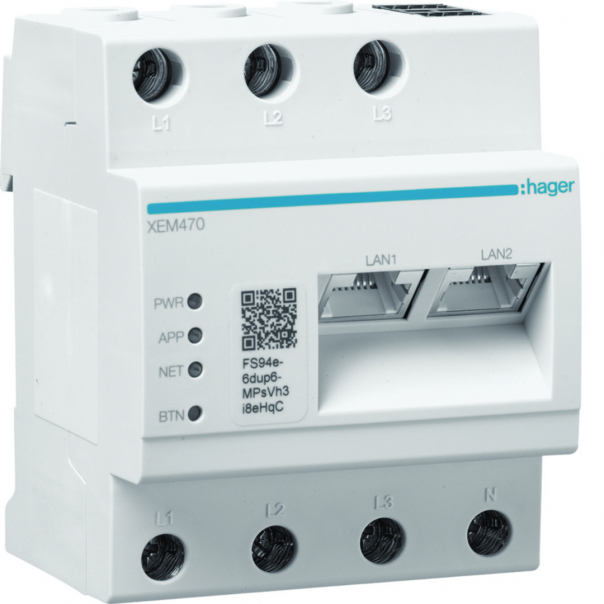 EVCS flow Kontroler dla witty solar - XEM470 - HAGER