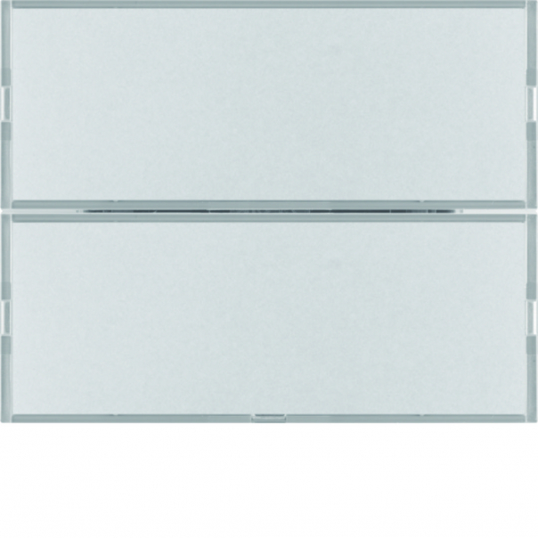 KNX e/s K.x Przycisk 2-kr z polem opis., diod. LED RGB i czuj. temp., alu - 80162774 - HAGER