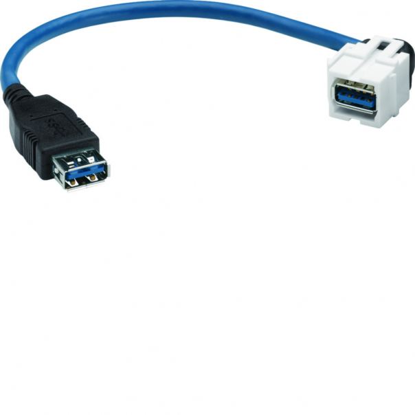 tehalit.WA Moduł keystone USB3 Typ A hfr - GMKUSB3A - HAGER