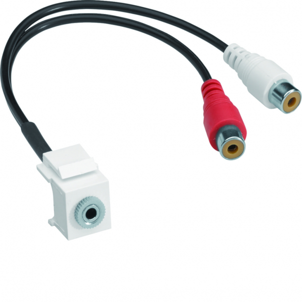 tehalit.WA Moduł keystone 3,5 mm-RCA 0,2 m hfr - GMKAUDIO2 - HAGER