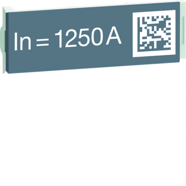 ACB HW1 Wtyczka z oznaczeniem znamionowym wyłącznika 1250A dostarczane luzem - HWW468HSA - HAGER