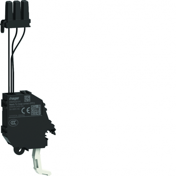 ACB HW Styk „gotowy do zamknięcia” (RTC) dostarczne luzem - HWX091HSA - HAGER - BERKER